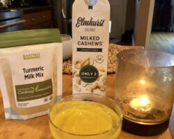 When the Sun Is Not Shining, Make Your Own Sunshine with Turmeric Milk Mix Latte